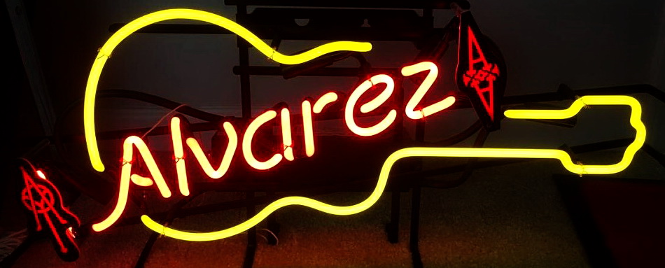 Alvarez Guitars Neon Sign
